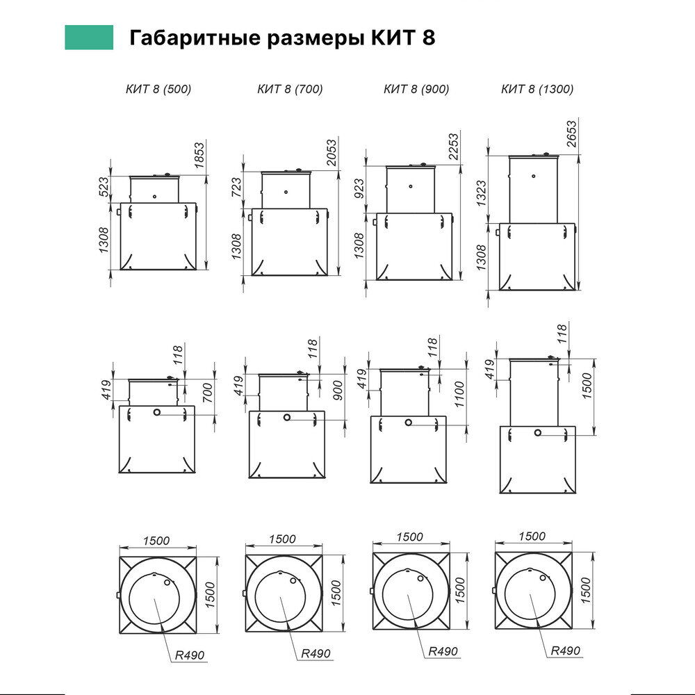 Станция биологической очистки Кит - 8