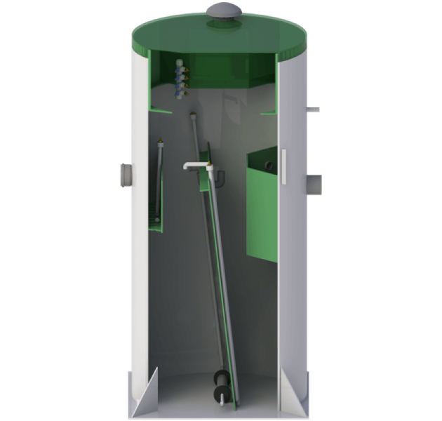 Станция биологической очистки Итал Антей - 3